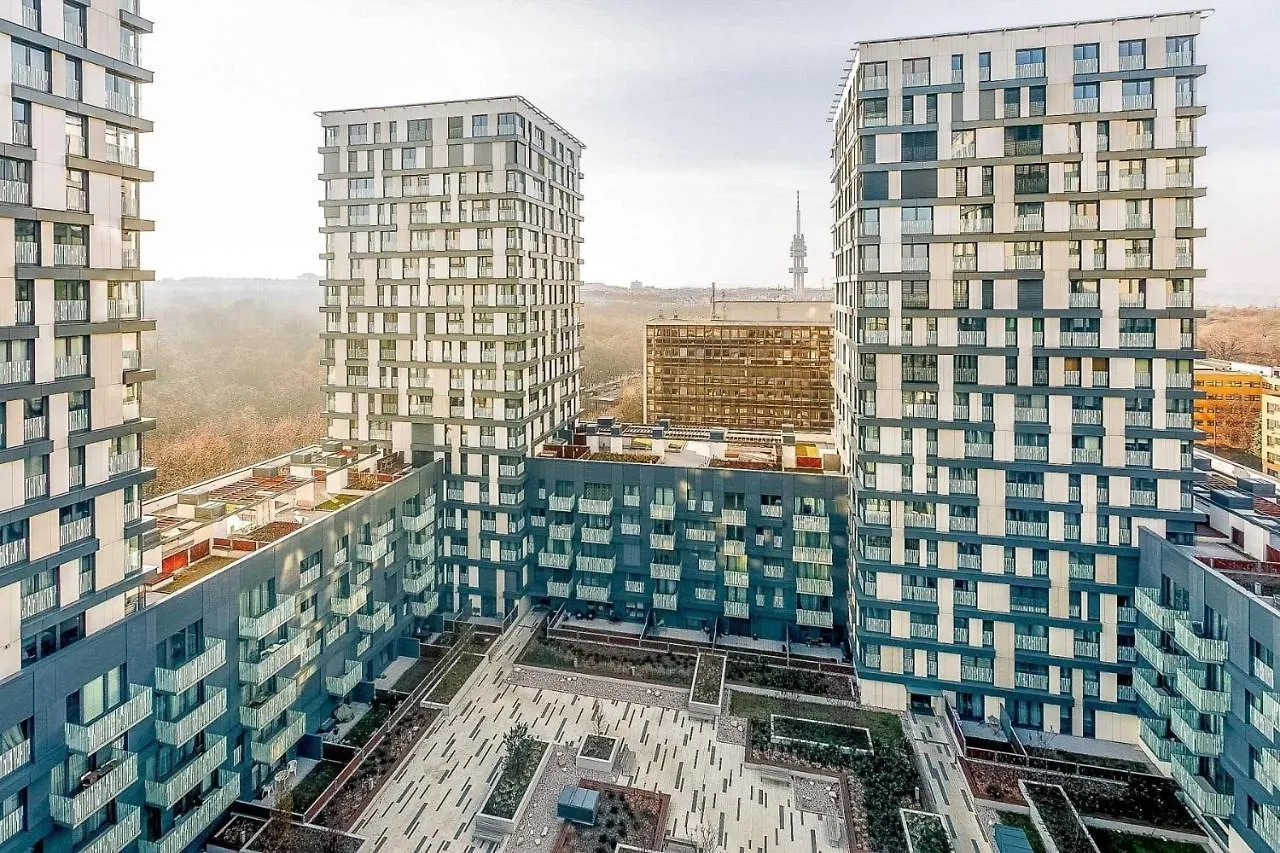 Apartment At Garden Towers Prague Czech Republic